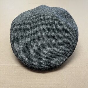 Gap Newsboy Hat Adult Small/Medium Brown Wool Blend Cabbie Cab‎ Driver Cap